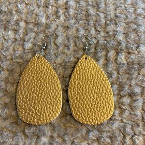 Gold earrings